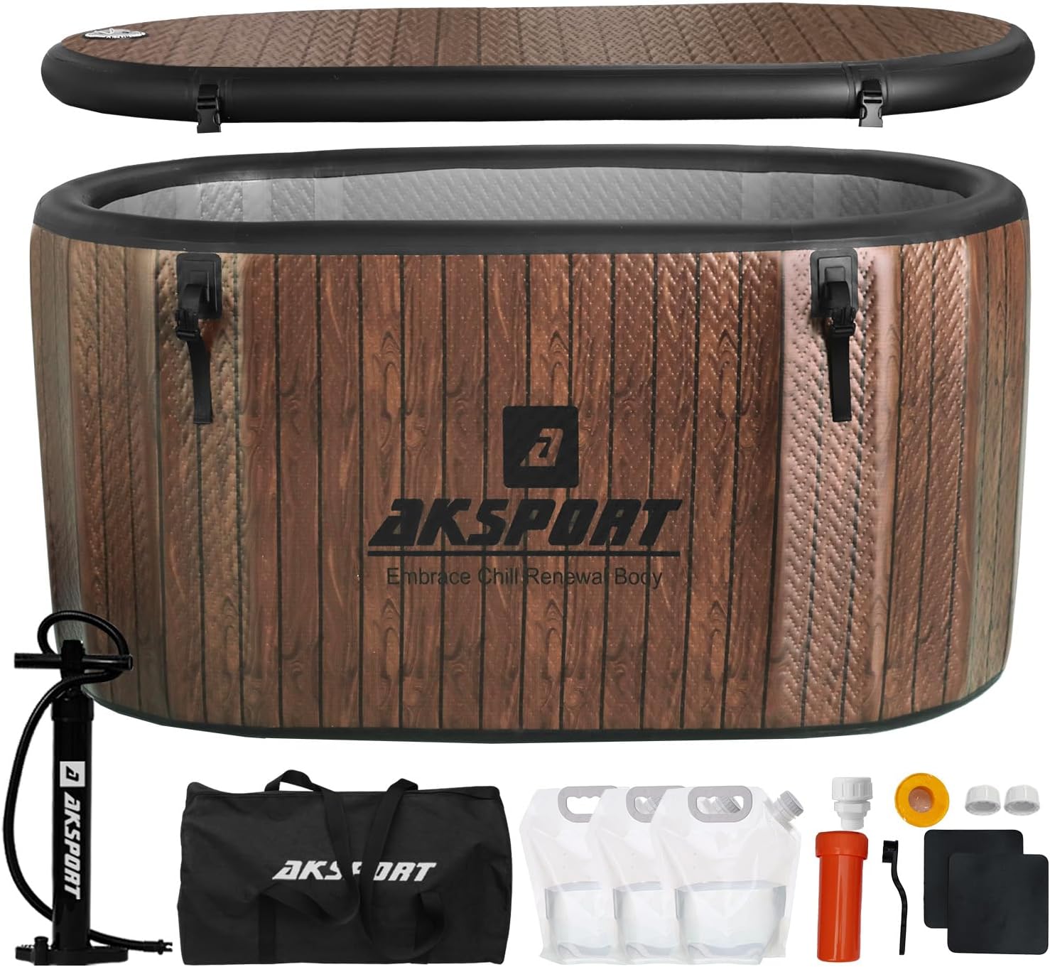 AKSPORT Inflatable Ice Bath