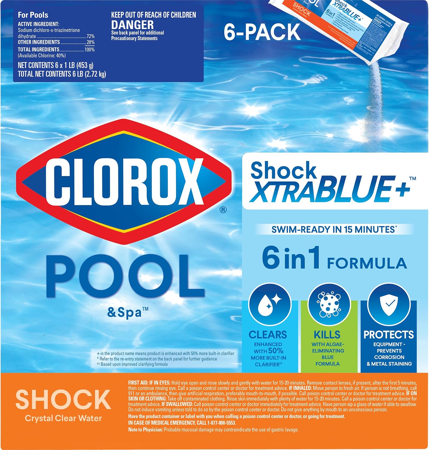 Clorox Pool&Spa Shock XtraBlue