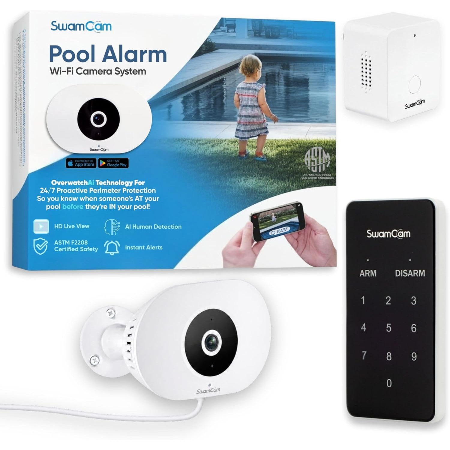 SwamCam Pool Alarm Camera